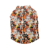 Dogobow Doggo Print Shirt for Dogs (Orange/White) Dogs-Clothing & Accessories Dogobow Dropship