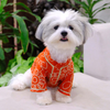 Pets Way Bandhani Print Kurta for Dogs (Rust) Dogs-Clothing & Accessories Pets Way Dropship