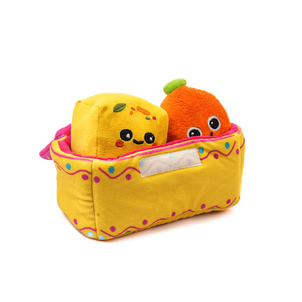 Skatrs Pawldiram Mithai Box Plush Toy for Dogs