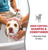 Nature’s Miracle Lavender Scented Charcoal Odor Control Shampoo and Conditioner for Dogs Both-Grooming Supplies Natures Miracle