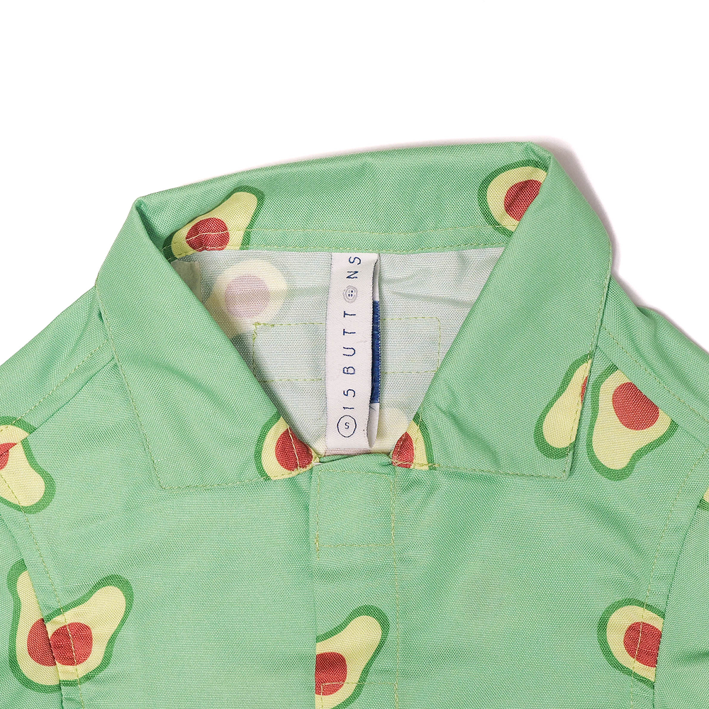 15 Furries Avocado Shirt for Cats (Green) Cats-Clothing & Accessories 15 Furries Dropship