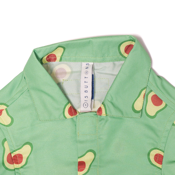 15 Furries Avocado Shirt for Cats (Green)