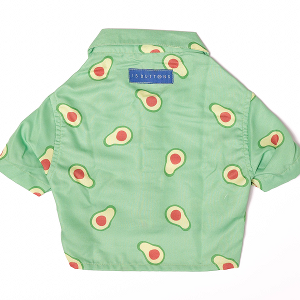 15 Furries Avocado Shirt for Cats (Green)