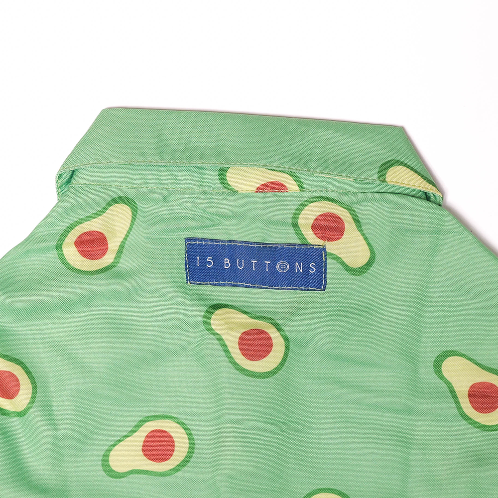 15 Furries Avocado Shirt for Cats (Green) Cats-Clothing & Accessories 15 Furries Dropship