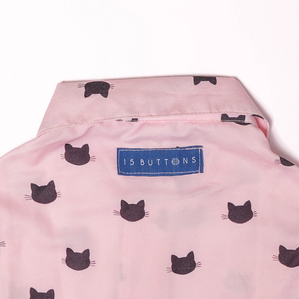 15 Furries Purfect pink Shirt for Cats (Pink)