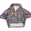 15 Furries Heart Buzz Shirt for Cats (Black) Cats-Clothing & Accessories 15 Furries Dropship