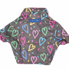 15 Furries Heart Buzz Shirt for Cats (Black) Cats-Clothing & Accessories 15 Furries Dropship
