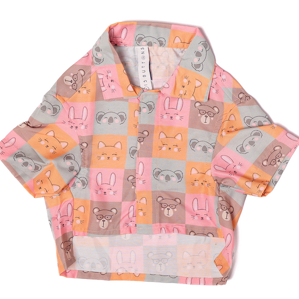 15 Furries Kitty Dreams Shirt for Cats (Multicolour)
