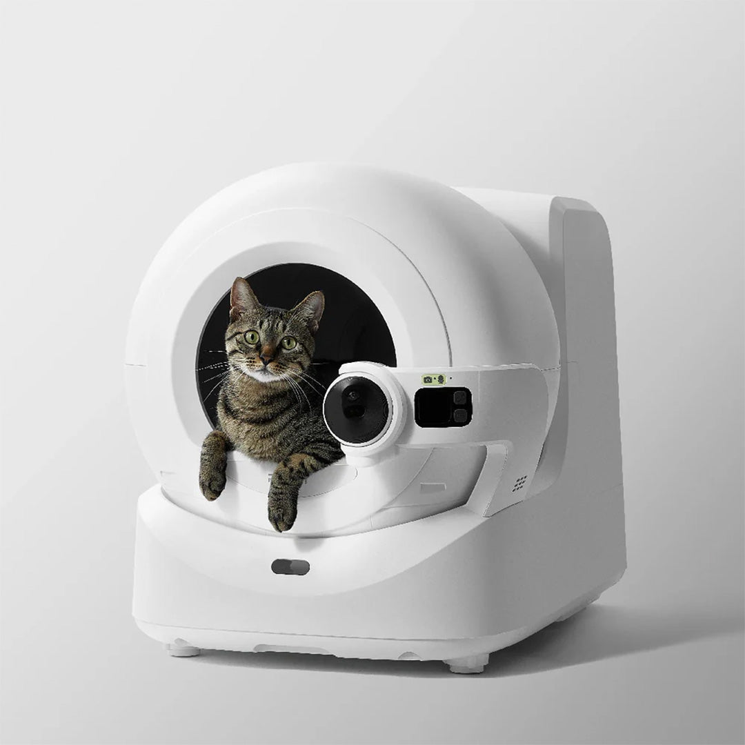 Petkit Purobot Ultra Automatic Self Cleaning Litter Box for Cats (White) Litter Supplies Petkit Dropship