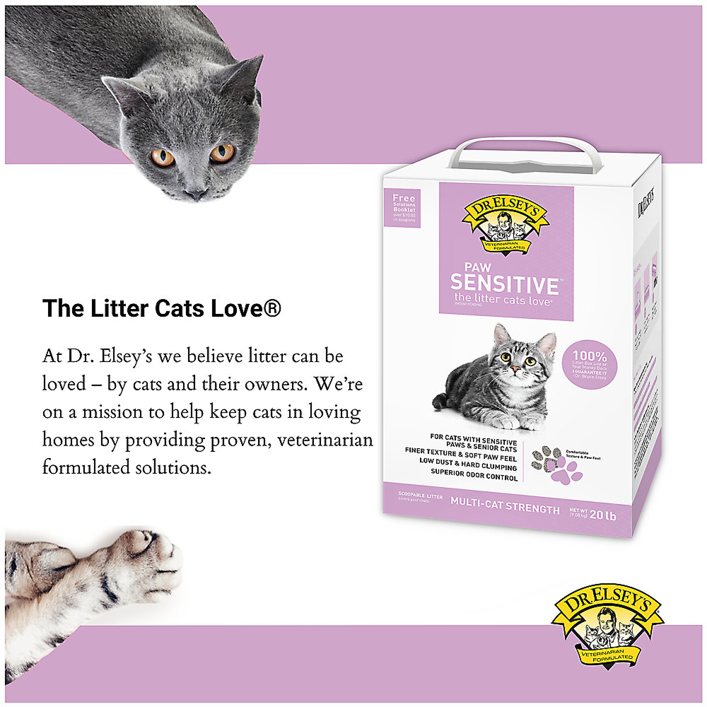 Dr. Elsey's PC Paw Sensitive Cat Litter Cats-Litter Dr Elseys
