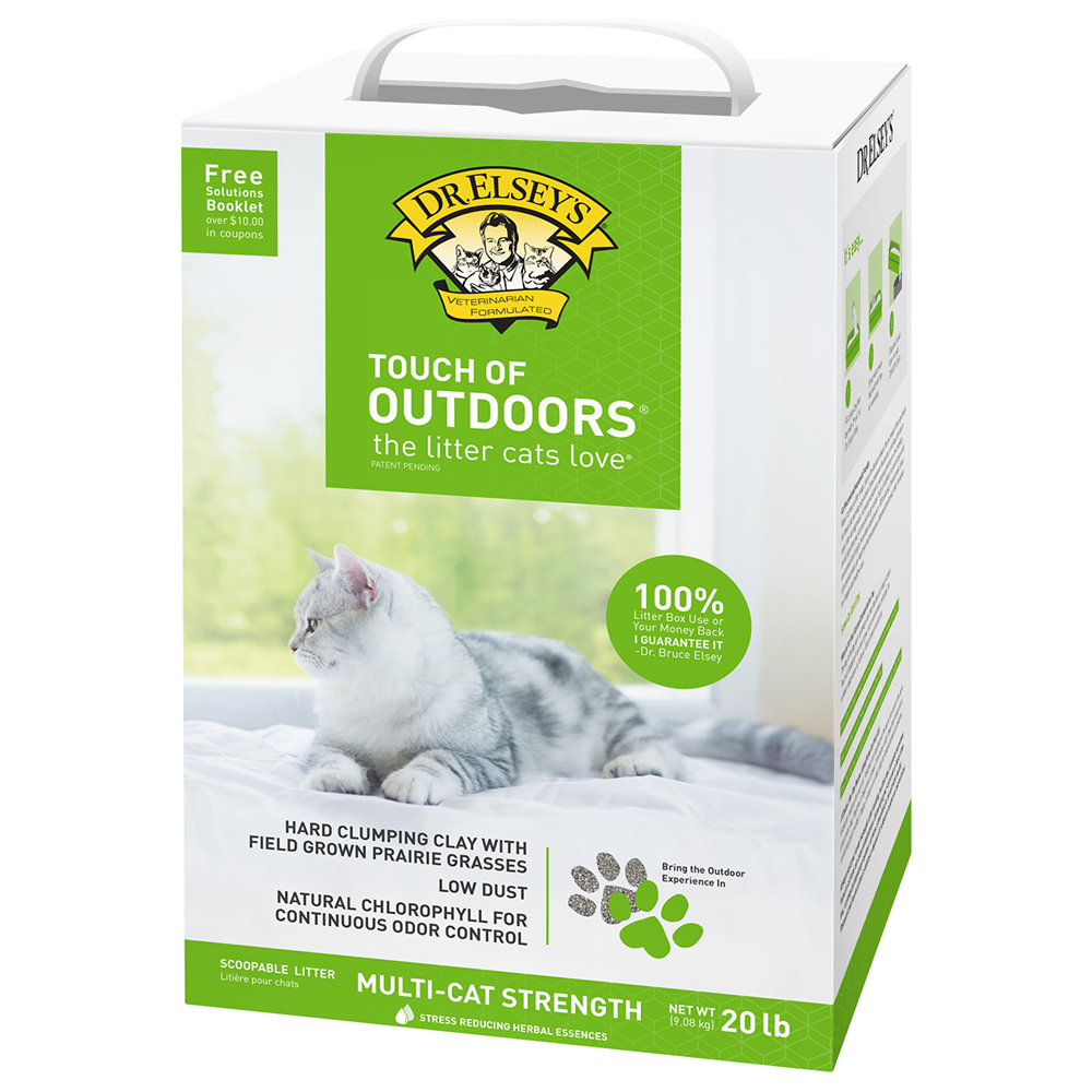 Dr. Elsey's PC Touch of Outdoors Scented Cat Litter Cats-Litter Dr Elseys 9.08kg