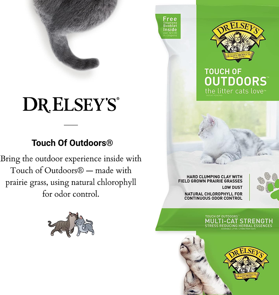 Dr. Elsey's PC Touch of Outdoors Scented Cat Litter Cats-Litter Dr Elseys