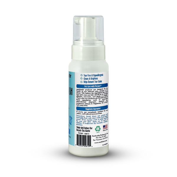 EarthBath Bilberry and Blueberry Scented Foaming Face Wash for Dogs and Cats