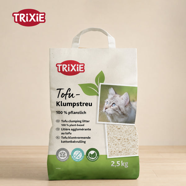 Trixie Tofu Clumping Cat Litter for Cats