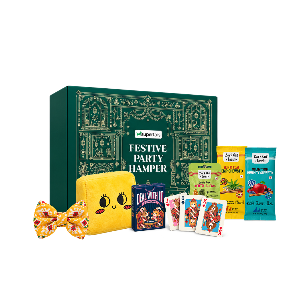 Festive Party Hamper With Playing Cards Rewards Both Toys Supertails