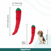 Zippy Paws Pepper Jigglerz Plush Toy for Dogs Dogs-Toys Zippy Paws