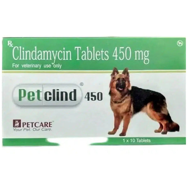 Petcare Petclind 450mg (Clindamycin) Tablet for Dogs