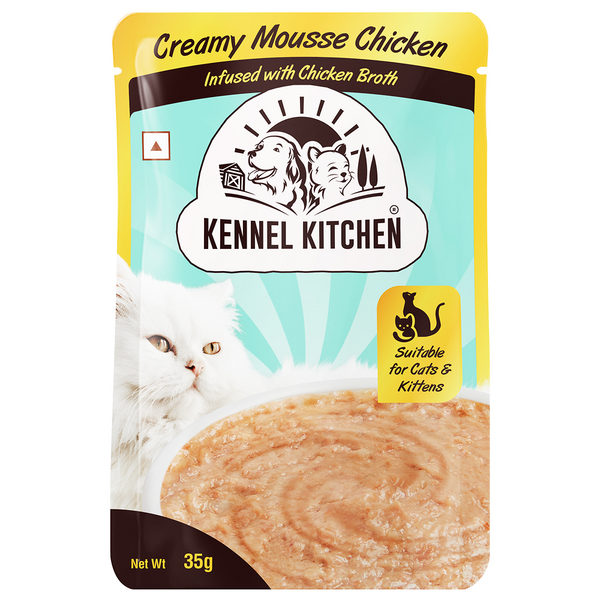 Kennel Kitchen Creamy Mousse Chicken Cat Wet Food 35g
