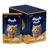 Drools Chicken Mousse Kitten Cat Wet Food Cats-Wet Food Drools 4x80g+80g(Free)