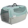 Trixie Capri 3 Open Top Carrier for Dogs and Cats (light grey/sage) Both-Bedding, Mats & Travel Supplies Trixie 16x15x24in