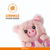 Barkbutler x Fofos Floppy Crinkle Pig Catnip Toy for Cats Cats-Toys Barkbutler