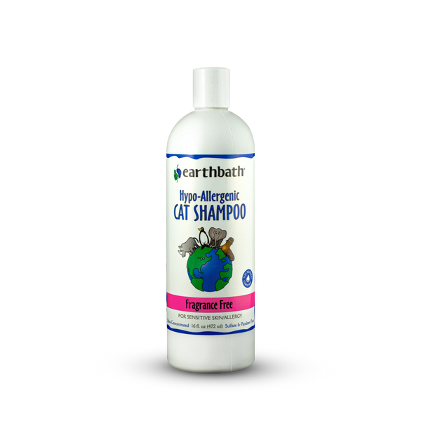 EarthBath Hypo Allergenic Fragrance Free Shampoo for Cats