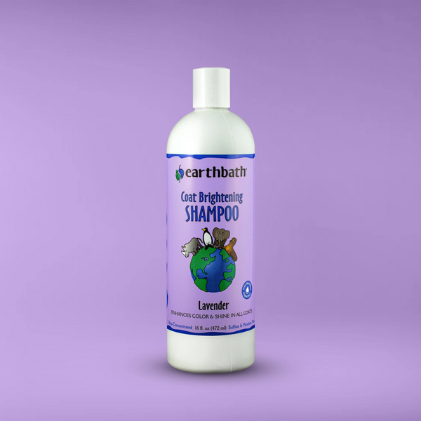 EarthBath Lavender Coat Brightening Shampoo for Dogs and Cats