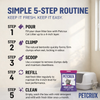 Petcrux Lavender & Lemon Scented Smart Clumping Cat Litter Cats-Litter Petcrux