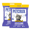Petcrux Lavender & Lemon Scented Eco Clumping Cat Litter Cats-Litter Petcrux 2x5kg