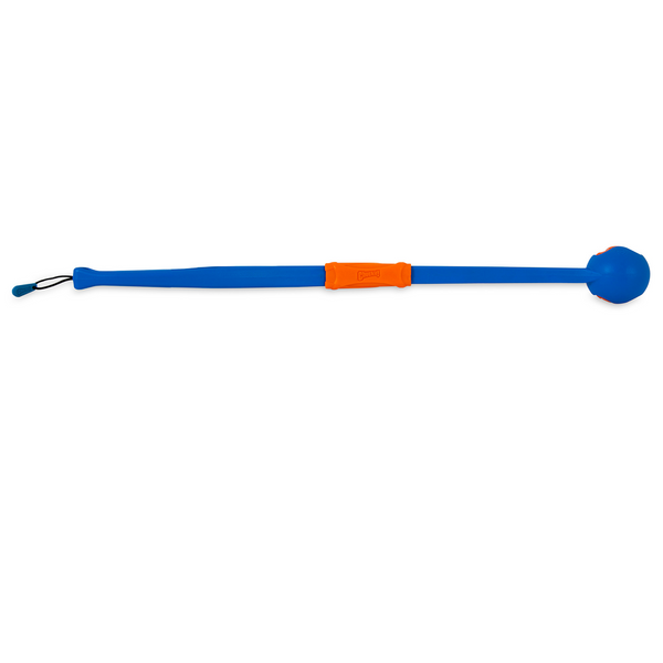 Chuckit! Fetch and Fold Ball Launcher for Dogs (Blue/Orange)