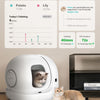 Petkit PuraMax2 Automatic Self Cleaning App Controlled 2.4G WiFi Litter Box for Cats (White) Litter Supplies Petkit Dropship
