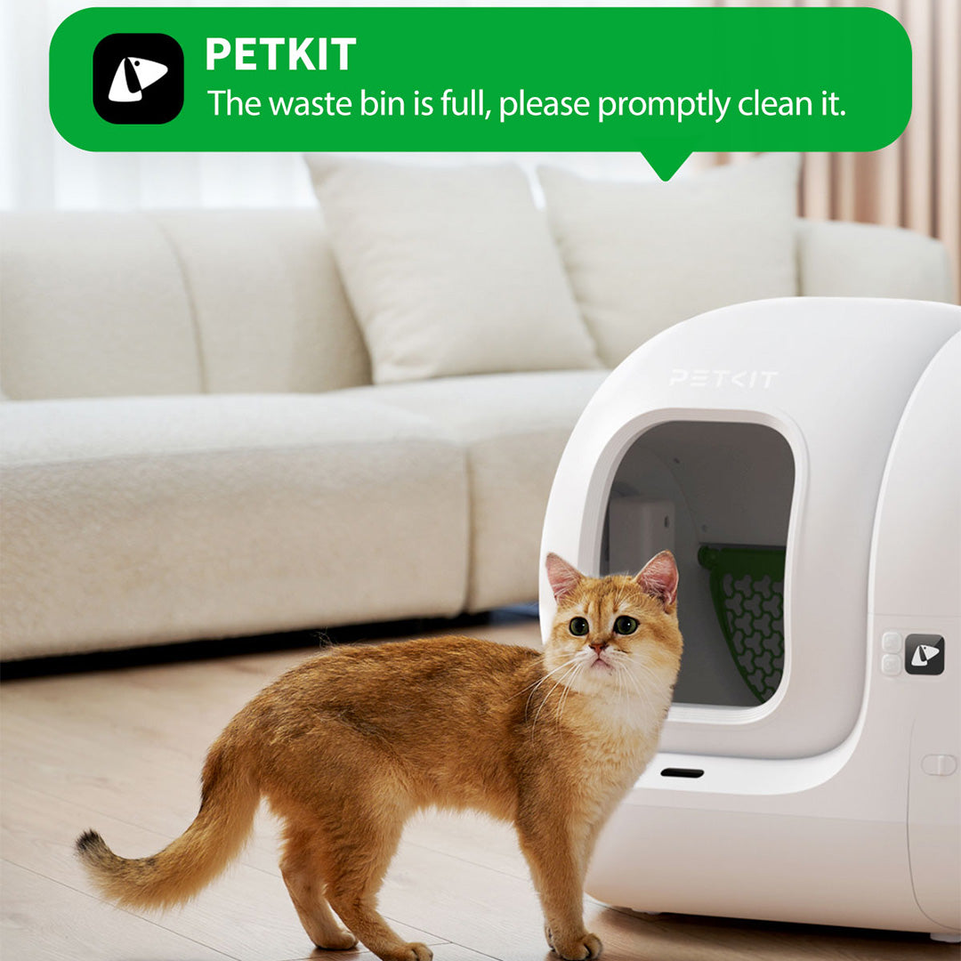 Petkit PuraMax2 Automatic Self Cleaning App Controlled 2.4G WiFi Litter Box for Cats (White) Litter Supplies Petkit Dropship