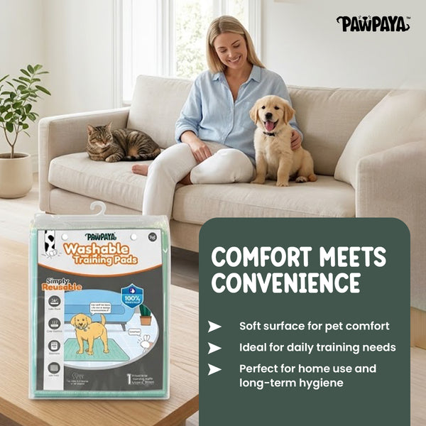 Pawpaya Washable Training Pads for Dogs (Pack of 1)