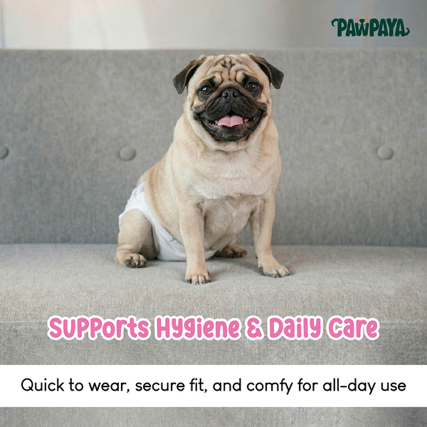 Pawpaya 100% Leak Proof Disposable Diapers for Female Dogs