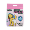 Pawpaya 100% Leak Proof Disposable Diapers for Female Dogs Dogs-Health & Wellness Pawpaya M:30-48cm Waist