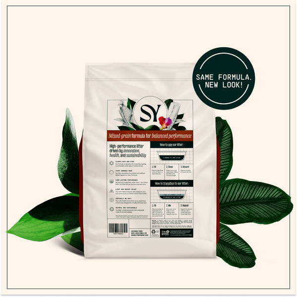 Sustainably Yours Multi Cat Unscented Mixed Granules Cat Litter