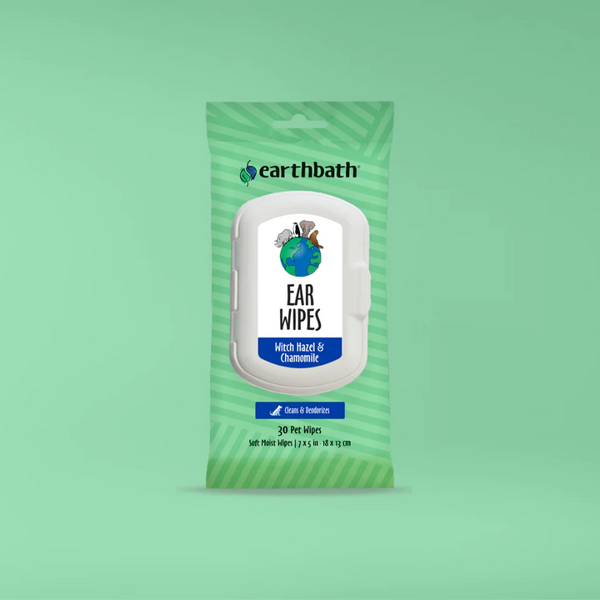 Earthbath Botanical Fresh Cucumber and Chamomile Ear Wipes