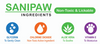 PawZ SANIPAW Wipes for Dogs (White) Both-Grooming Supplies PawZ