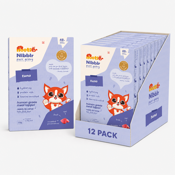 Nootie Nibblr Purr Tuna Gravy Cat Wet Food