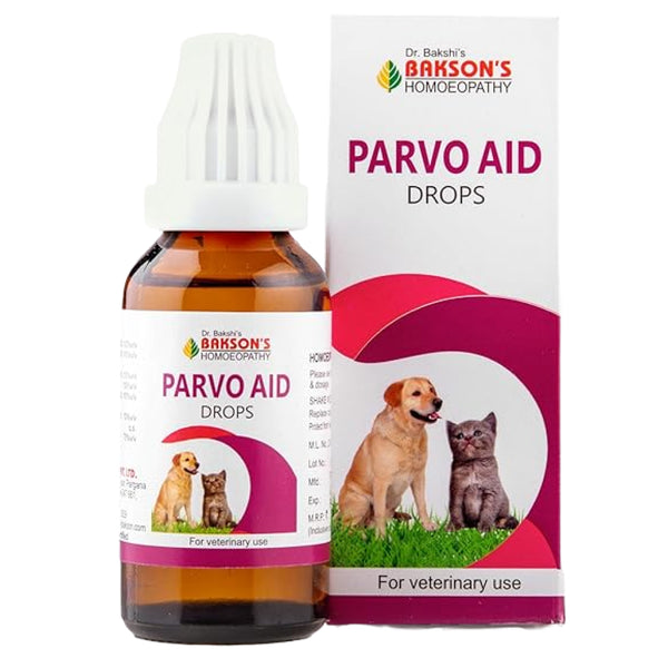 Bakson Parvo Aid Drops for Dogs & Cats