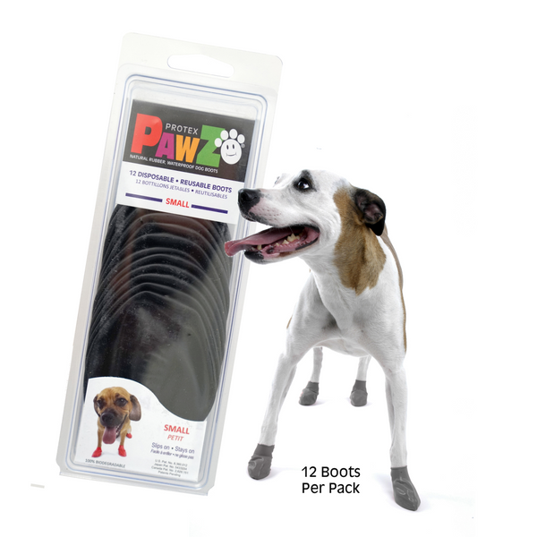 Protex PawZ Boots for Dogs (Black)