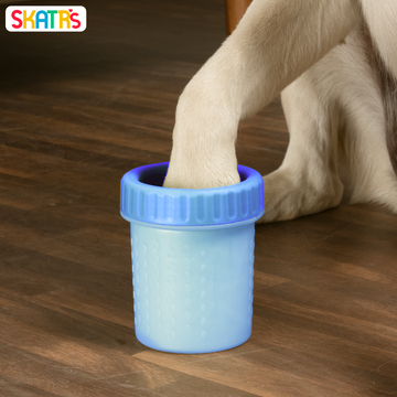 Skatrs Paw Cleaner for Dogs (Blue)