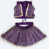 Pawgypets Floral Lehenga for Dogs and Cats (Violet) Both-Clothing & Accessories Pawgypets Dropship XL