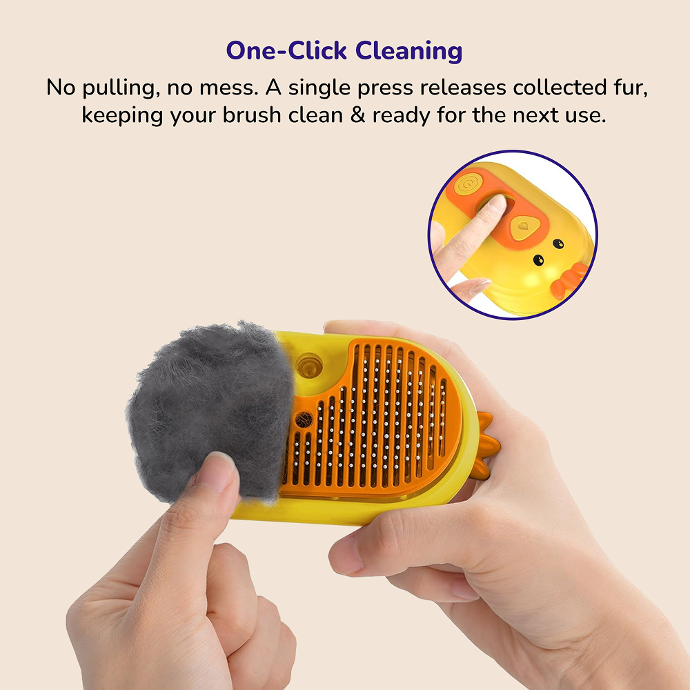 Petverse Steam Brush for Dogs & Cats Both-Grooming Supplies Petverse Dropship