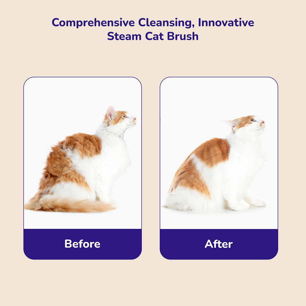 Petverse Steam Brush for Dogs & Cats Both-Grooming Supplies Petverse Dropship
