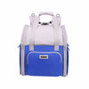 Truelove Pet Outdoor Carrier for Dogs & Cats (White Sand and Dazzling Blue)