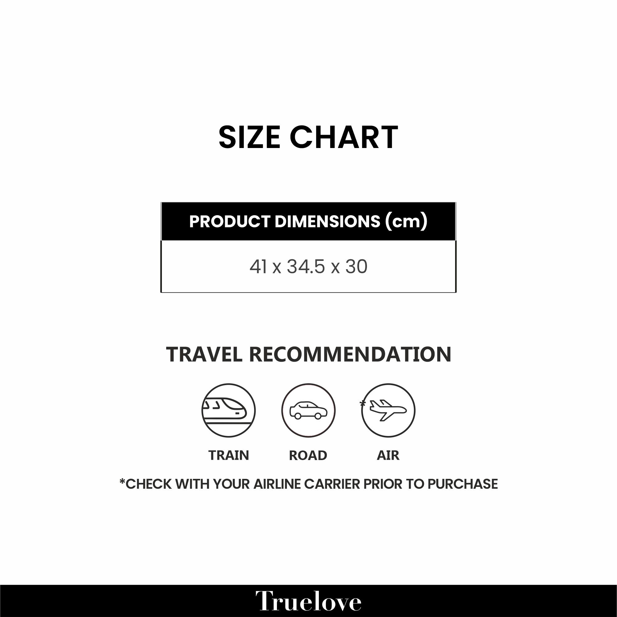 Truelove Pet Outdoor Carrier for Dogs & Cats (Wistful Mauve) Both-Bedding, Mats & Travel Supplies Truelove