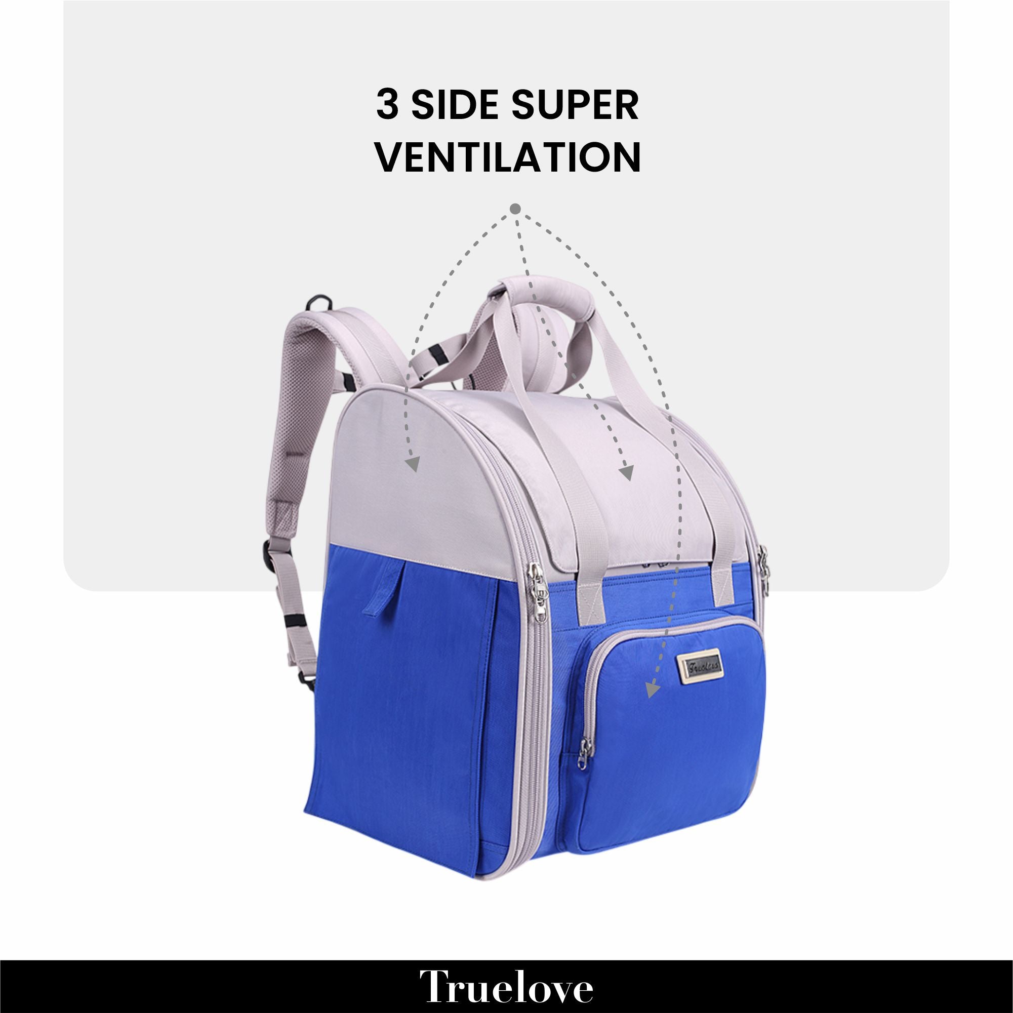 Truelove Pet Outdoor Carrier for Dogs & Cats (Wistful Mauve) Both-Bedding, Mats & Travel Supplies Truelove