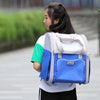Truelove Pet Outdoor Carrier for Dogs & Cats (White Sand and Dazzling Blue)