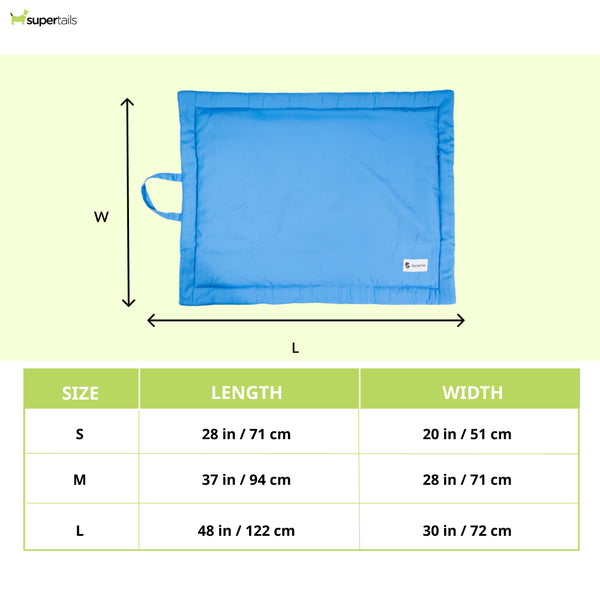 Pet Set Go Coloured Mat for Dogs (Blue)